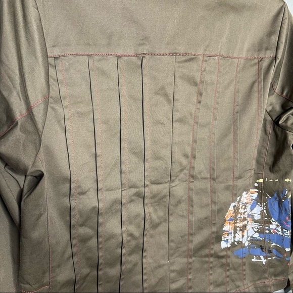 Parsley & Sage Art To Work Front Button Jacket - Picture 5 of 11